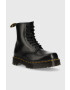 Dr. Martens Кожени кубинки 1460 Bex Squared в черно с равна подметка - Pepit.bg