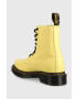 Dr. Martens Кожени кубинки 1460 Pascal в жълто с равна подметка DM30689708 - Pepit.bg