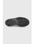 Dr. Martens Кожени кубинки дамски в черно с равна подметка - Pepit.bg