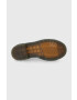 Dr. Martens Кожени кубинки дамски в бяло с равна подметка - Pepit.bg