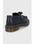 Dr. Martens Кожени мокасини Adrian Yellow Stitch в черно - Pepit.bg