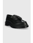 Dr. Martens Кожени мокасини Adrian Mono в черно с равна подметка DM30637001 - Pepit.bg