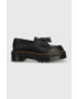 Dr. Martens Кожени мокасини Adrian Quad в черно с платформа DM27989001 - Pepit.bg