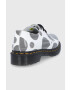 Dr. Martens Кожени половинки обувки 1461 дамски в бяло с равна подметка - Pepit.bg