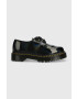 Dr. Martens Кожени половинки обувки 1461 Bex в черно с равна подметка DM30563001 - Pepit.bg