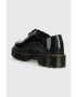 Dr. Martens Кожени половинки обувки 1461 Bex в черно с равна подметка DM30563001 - Pepit.bg