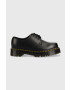 Dr. Martens Кожени половинки обувки 1461 Bex Squared в черно с платформа - Pepit.bg