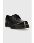 Dr. Martens Кожени половинки обувки 1461 Bex Squared в черно с платформа - Pepit.bg