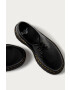 Dr. Martens Кожени половинки обувки 1461 Quad в черно с платформа - Pepit.bg