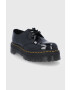 Dr. Martens Кожени половинки обувки 1461 Quad в черно - Pepit.bg