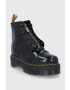 Dr. Martens Кубинки Vegan Sinclair дамски в черно с платформа - Pepit.bg