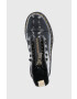 Dr. Martens Кубинки Vegan Sinclair дамски в черно с платформа - Pepit.bg