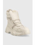 EA7 Emporio Armani Апрески Boot Flakes в бежово - Pepit.bg