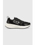 EA7 Emporio Armani Детски маратонки в черно - Pepit.bg
