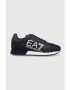 EA7 Emporio Armani Детски маратонки в тъмносиньо - Pepit.bg