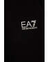 EA7 Emporio Armani Детски панталони в черно с принт - Pepit.bg