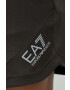 EA7 Emporio Armani Къс панталон в сиво - Pepit.bg
