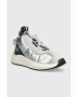 EA7 Emporio Armani Маратонки в сребристо - Pepit.bg