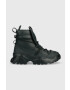 EA7 Emporio Armani Обувки Boot Flakes в зелено - Pepit.bg