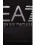 EA7 Emporio Armani Раница в черно голям размер с принт - Pepit.bg