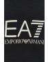 EA7 Emporio Armani Суичър дамски в черно с изчистен дизайн - Pepit.bg