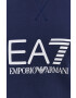 EA7 Emporio Armani Суичър дамски в тъмносиньо с принт - Pepit.bg