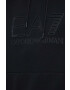 EA7 Emporio Armani Суичър мъжка в черно с принт - Pepit.bg