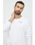EA7 Emporio Armani Суичър в бяло с принт - Pepit.bg