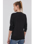 EA7 Emporio Armani Суичър в черно с апликация - Pepit.bg