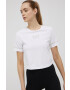 EA7 Emporio Armani Тениска дамска в бяло - Pepit.bg
