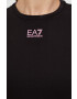 EA7 Emporio Armani Тениска в черно - Pepit.bg