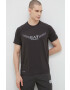 EA7 Emporio Armani Тениска в сиво с принт - Pepit.bg