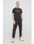 EA7 Emporio Armani Тениска в сиво с принт - Pepit.bg