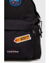 Eastpak Раница в черно голям размер с апликация - Pepit.bg