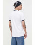 Ellesse Памучна тениска в бяло с апликация - Pepit.bg