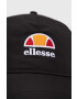 Ellesse Шапка с козирка в черно с апликация - Pepit.bg