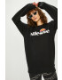 Ellesse Суичър дамски в черно с принт - Pepit.bg