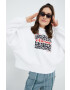 Ellesse Суичър в бяло с принт - Pepit.bg