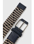 Emporio Armani Колан мъжки в тъмносиньо - Pepit.bg
