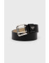 Emporio Armani Кожен колан мъжки в черно - Pepit.bg