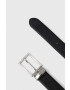 Emporio Armani Кожен колан мъжки в черно - Pepit.bg