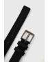 Emporio Armani Кожен колан мъжки в черно - Pepit.bg