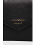 Emporio Armani Кожена чанта в черно - Pepit.bg