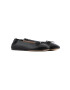 Emporio Armani Кожени балеринки в черно - Pepit.bg