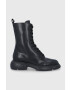 Emporio Armani Кожени кубинки - Pepit.bg