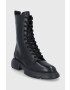 Emporio Armani Кожени кубинки - Pepit.bg