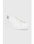 Emporio Armani Кожени обувки в бяло - Pepit.bg