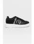Emporio Armani Обувки в черно с платформа - Pepit.bg