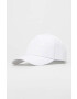 Emporio Armani Шапка с козирка в бяло с десен - Pepit.bg