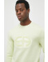 Emporio Armani Суичър в зелено с апликация - Pepit.bg